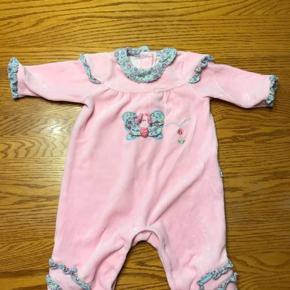 NEW Le Top LeTop Romper sz 3M 6M 9M